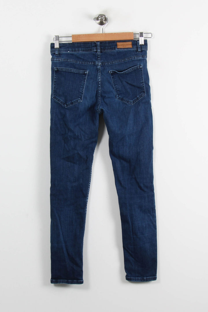 Jean Slim Bleu - Taille M/38 de la marque Sézane | PARAD72547 - Vendu par Paradigme - Image 4