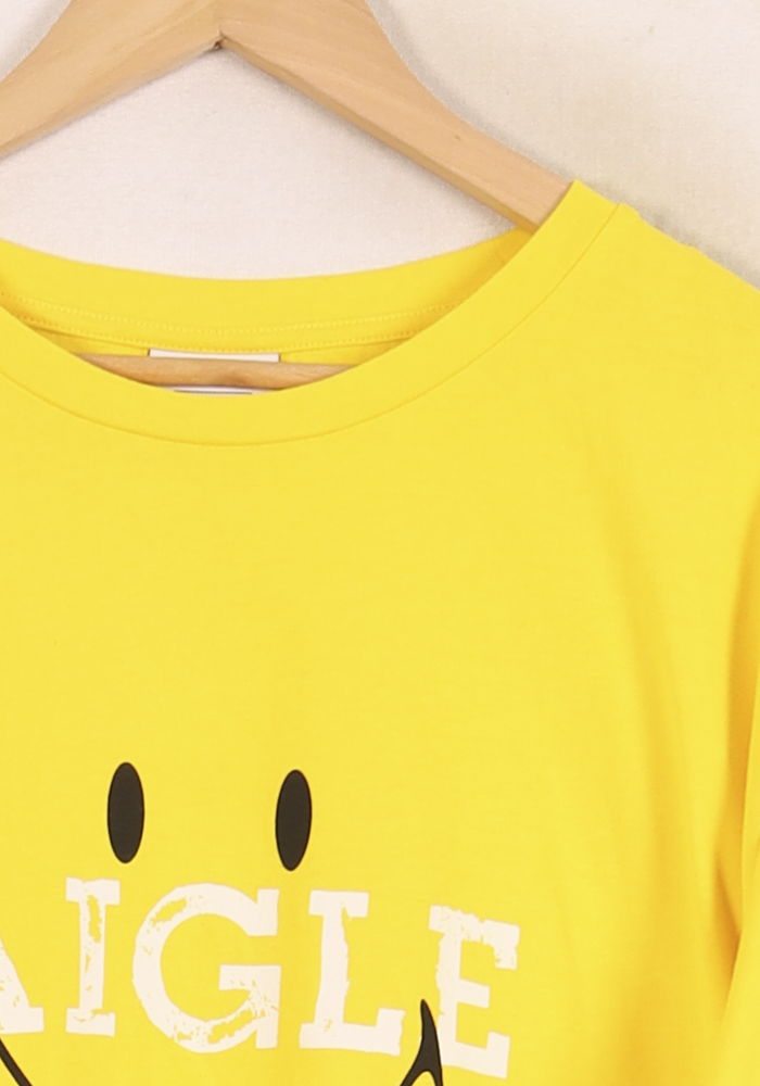 Tee-shirt Jaune - Taille XL/42 de la marque Aigle | PARAD72549 - Vendu par Paradigme - Image 3
