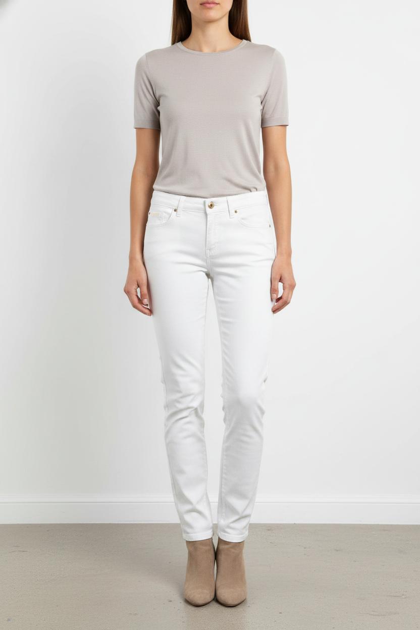 Jean Blanc - Taille M/38 de la marque One Step | PARAD72553 - Vendu par Paradigme - Image 1