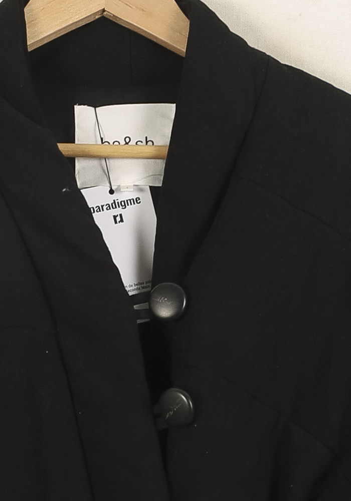 Manteau Noir - Taille S/36 de la marque ba&sh | PARAD72556 - Vendu par Paradigme - Image 3