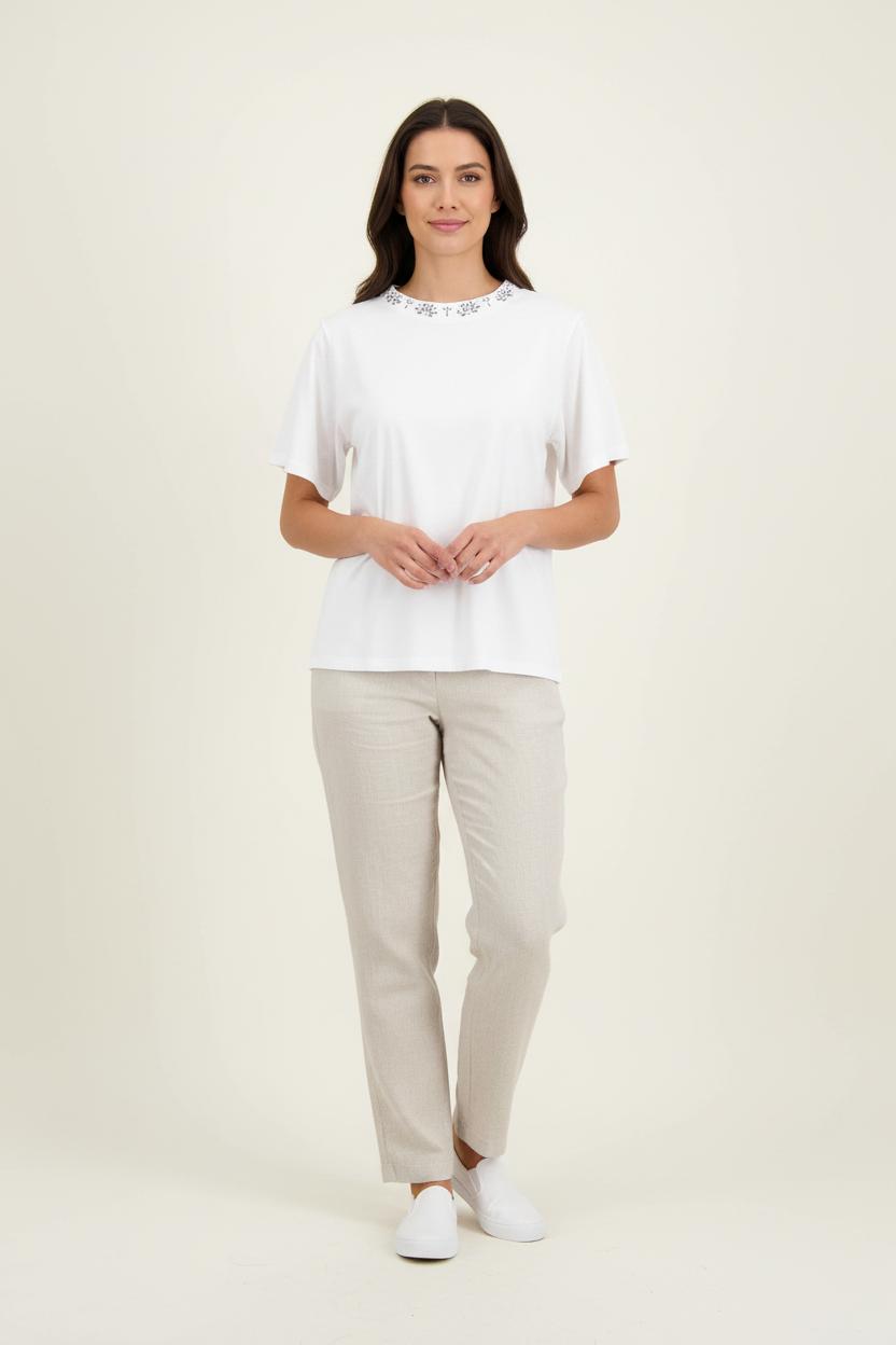 T-shirt Blanc - Taille XS/34 de la marque Imprevu | PARAD72566 - Vendu par Paradigme - Image 1