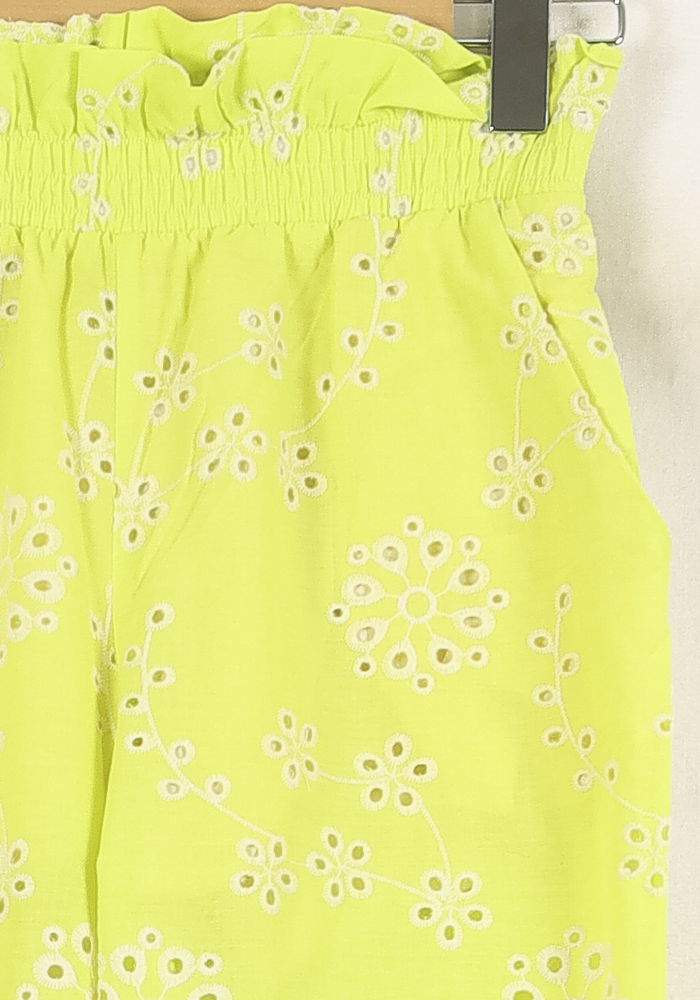 Pantalon Large Jaune et Blanc - Taille XS/34 de la marque Imprevu | PARAD72574 - Vendu par Paradigme - Image 3