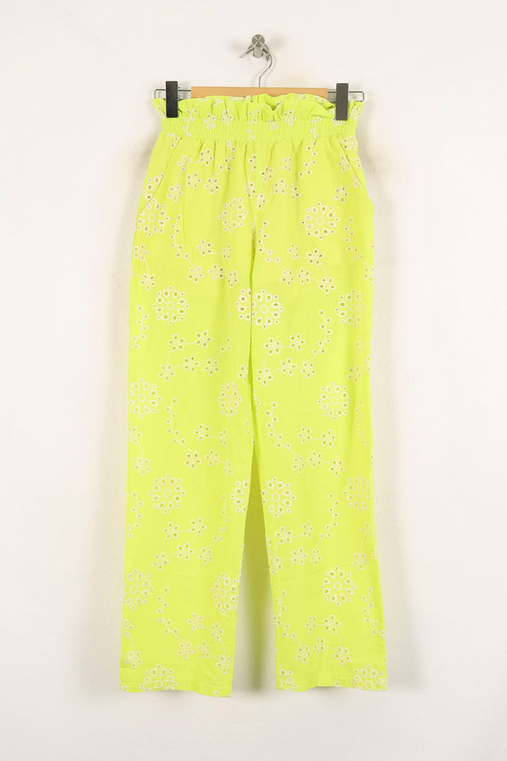 Pantalon Large Jaune et Blanc - Taille XS/34 de la marque Imprevu | PARAD72574 - Vendu par Paradigme - Image 2