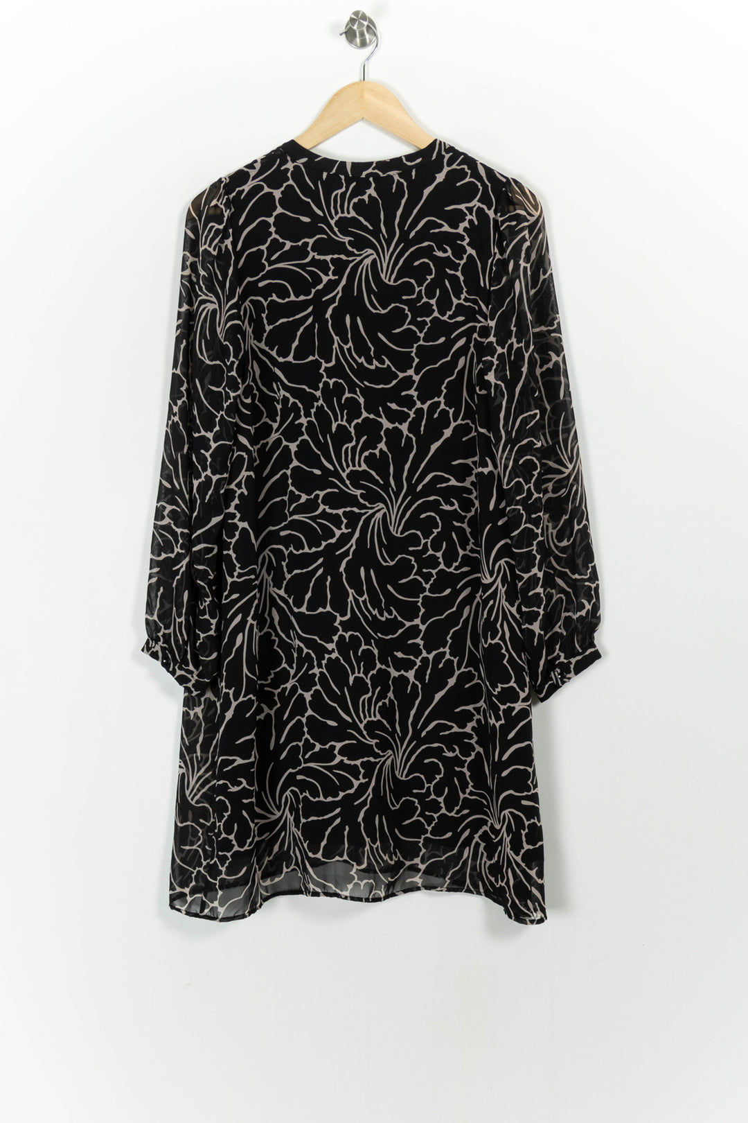 Robe Noire et Beige - Taille XL/42 de la marque La Fée Maraboutée | PARAD72586 - Vendu par Paradigme - Image 4
