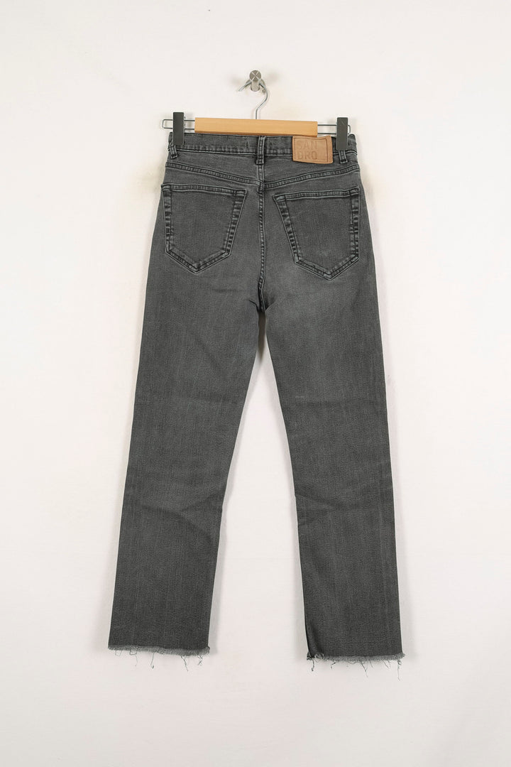 Jean Noir - Taille M/38 de la marque Sandro | PARAD72593 - Vendu par Paradigme - Image 4