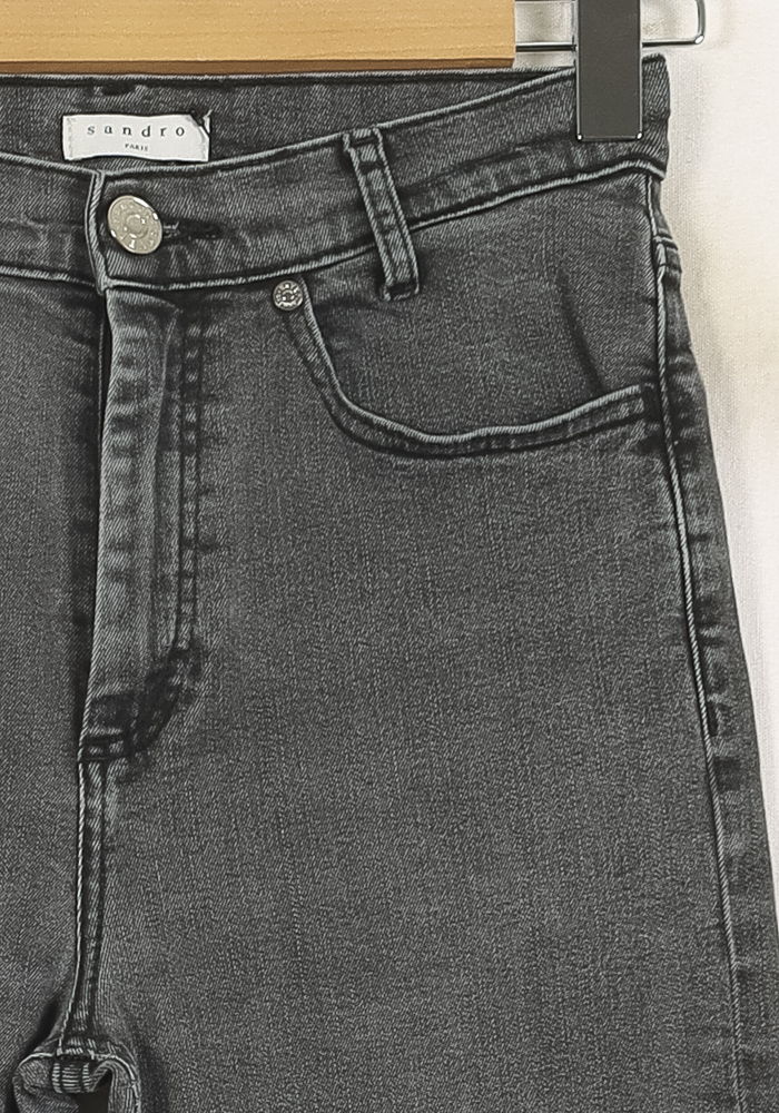 Jean Noir - Taille M/38 de la marque Sandro | PARAD72593 - Vendu par Paradigme - Image 3