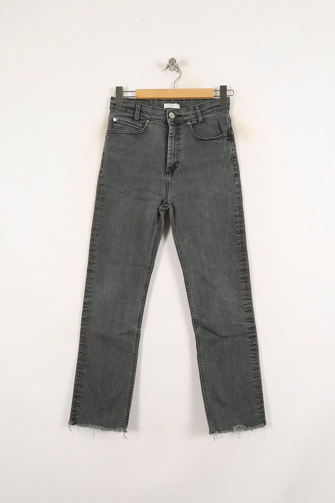 Jean Noir - Taille M/38 de la marque Sandro | PARAD72593 - Vendu par Paradigme - Image 2