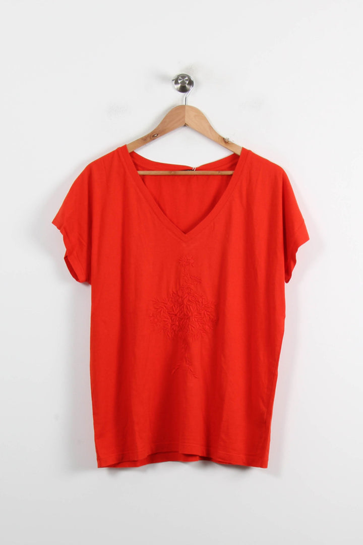 Tee-shirt Rouge - Taille XL/42 de la marque One Step | PARAD72596 - Vendu par Paradigme - Image 2
