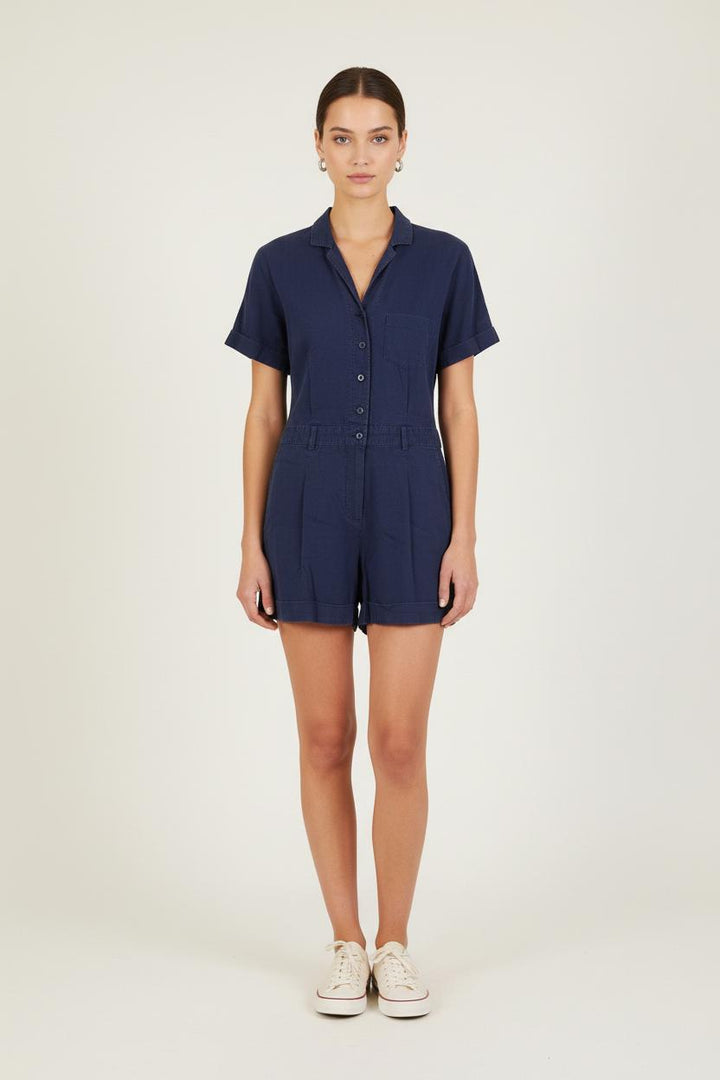 Combishort Bleu - Taille S/36 de la marque Comptoir des Cotonniers | PARAD72598 - Vendu par Paradigme - Image 1