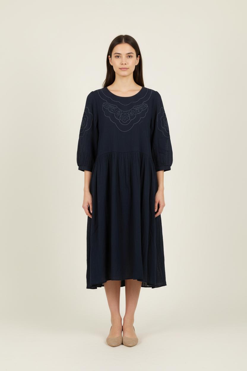 Robe Midi Bleue - Taille L/40 de la marque Des petits hauts | PARAD72605 - Vendu par Paradigme - Image 1