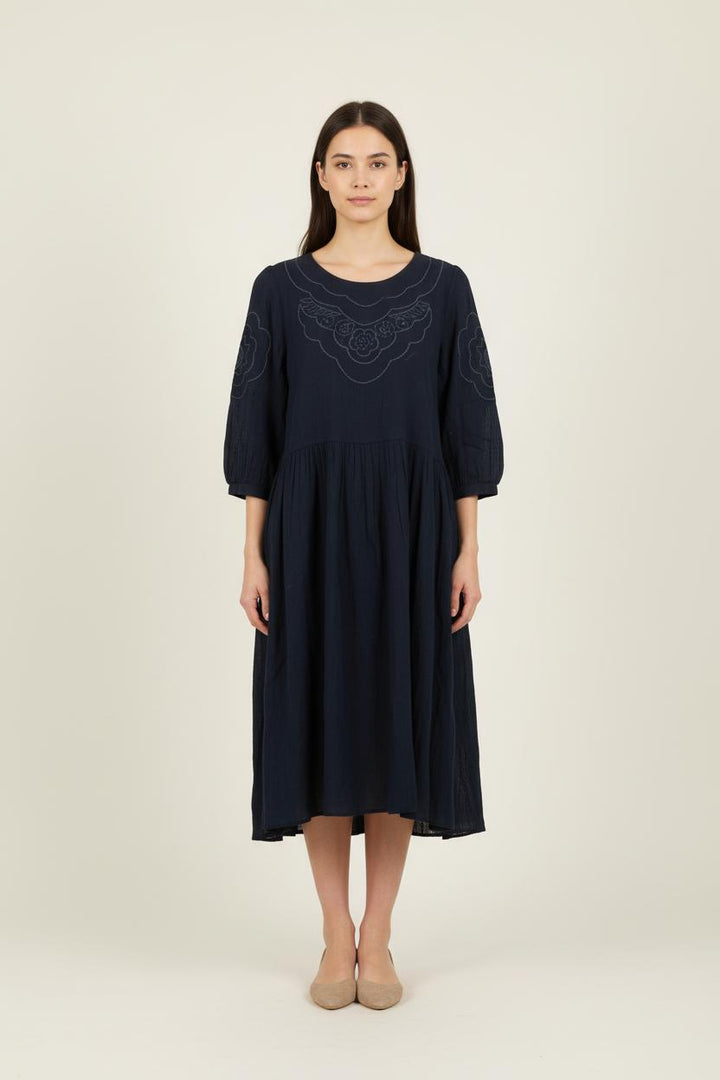 Robe Midi Bleue - Taille L/40 de la marque Des petits hauts | PARAD72605 - Vendu par Paradigme - Image 1