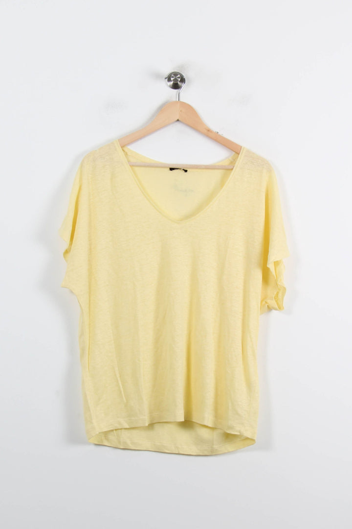 Tee-shirt Jaune - Taille XL/42 de la marque One Step | PARAD72617 - Vendu par Paradigme - Image 2