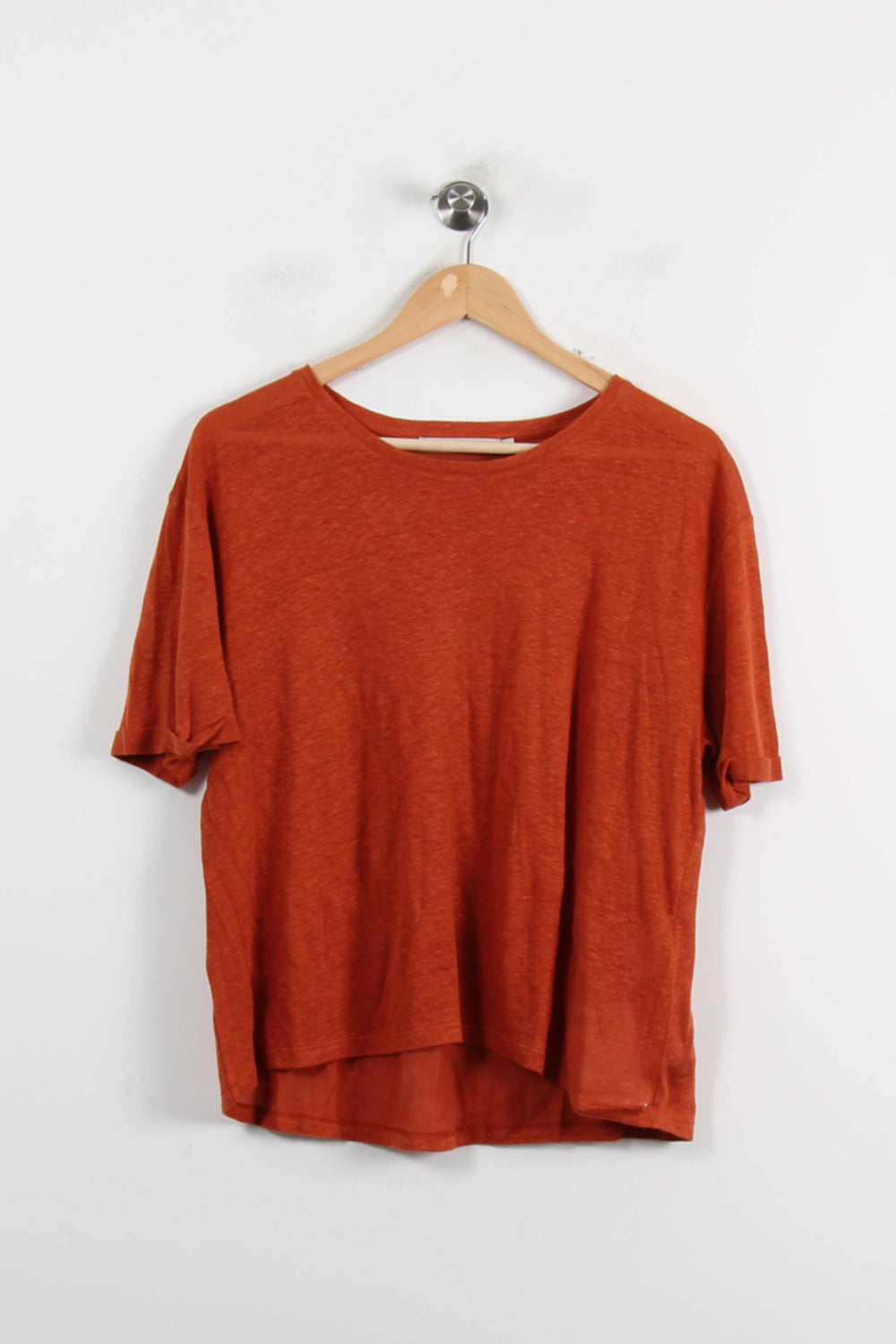 Tee-shirt Orange - Taille L/40 de la marque La Fée Maraboutée | PARAD72618 - Vendu par Paradigme - Image 2