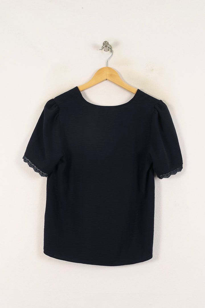 Blouse Bleue - Taille S/36 de la marque Grace & Mila | PARAD72619 - Vendu par Paradigme - Image 4