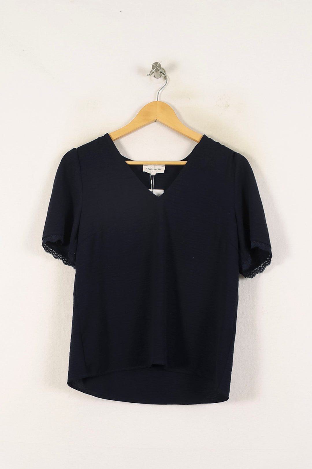 Blouse Bleue - Taille S/36 de la marque Grace & Mila | PARAD72619 - Vendu par Paradigme - Image 2
