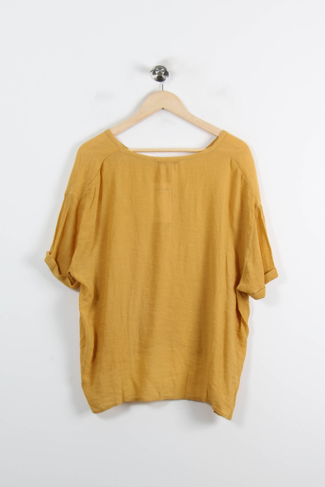 Blouse Jaune - Taille XL/42 de la marque La Fée Maraboutée | PARAD72620 - Vendu par Paradigme - Image 4