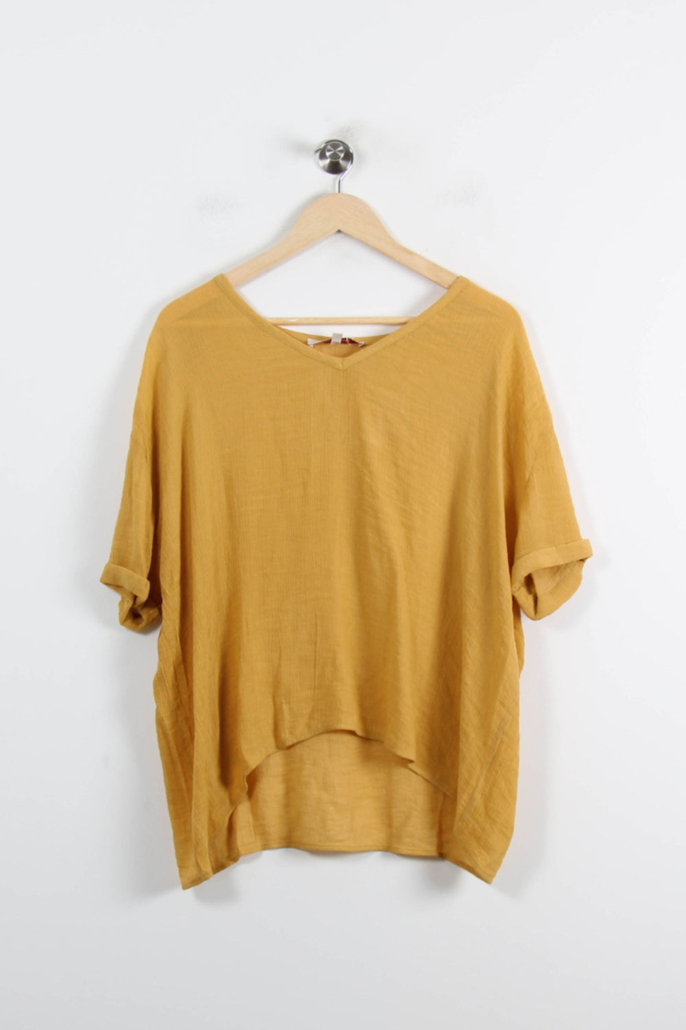 Blouse Jaune - Taille XL/42 de la marque La Fée Maraboutée | PARAD72620 - Vendu par Paradigme - Image 2