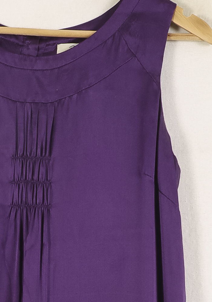 Robe Sans Manches Violette - Taille M/38 de la marque Pablo | PARAD72623 - Vendu par Paradigme - Image 3