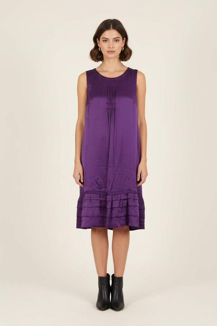 Robe Sans Manches Violette - Taille M/38 de la marque Pablo | PARAD72623 - Vendu par Paradigme - Image 1