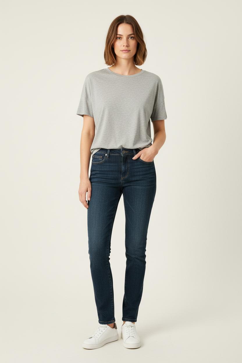 Jean Slim Bleu - Taille S/36 de la marque Bérénice | PARAD72627 - Vendu par Paradigme - Image 1