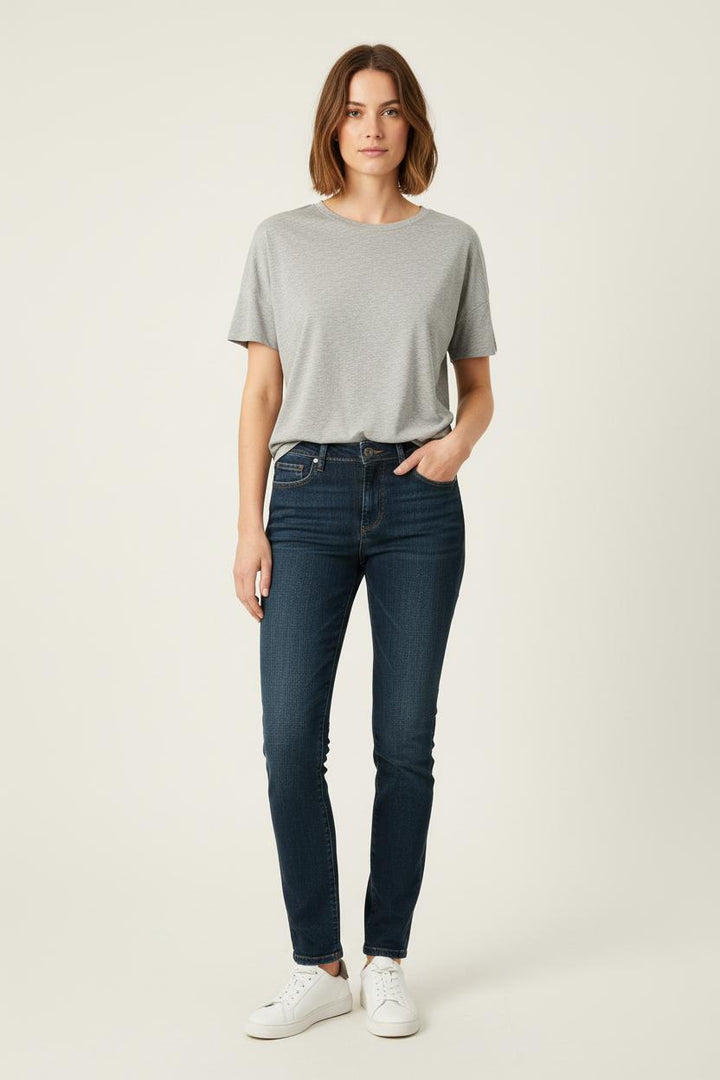 Jean Slim Bleu - Taille S/36 de la marque Bérénice | PARAD72627 - Vendu par Paradigme - Image 1