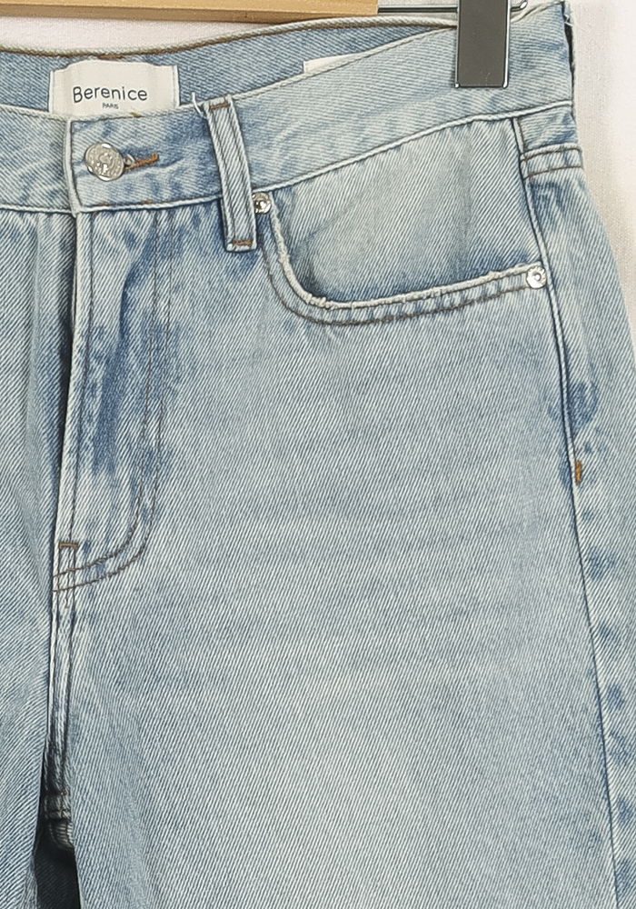 Jean Droit Bleu - Taille S/36 de la marque Bérénice | PARAD72628 - Vendu par Paradigme - Image 3