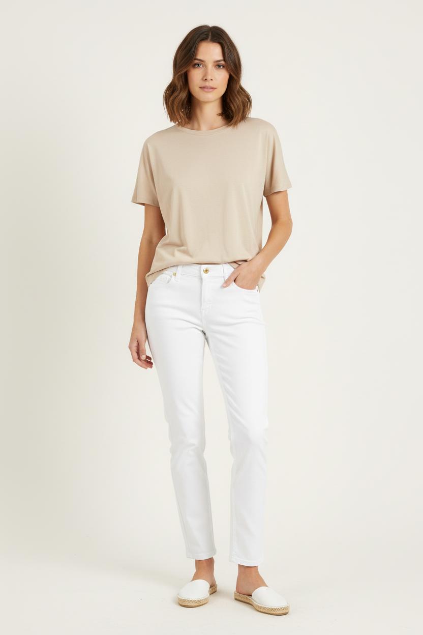 Jean Blanc - Taille S/36 de la marque Bérénice | PARAD72636 - Vendu par Paradigme - Image 1