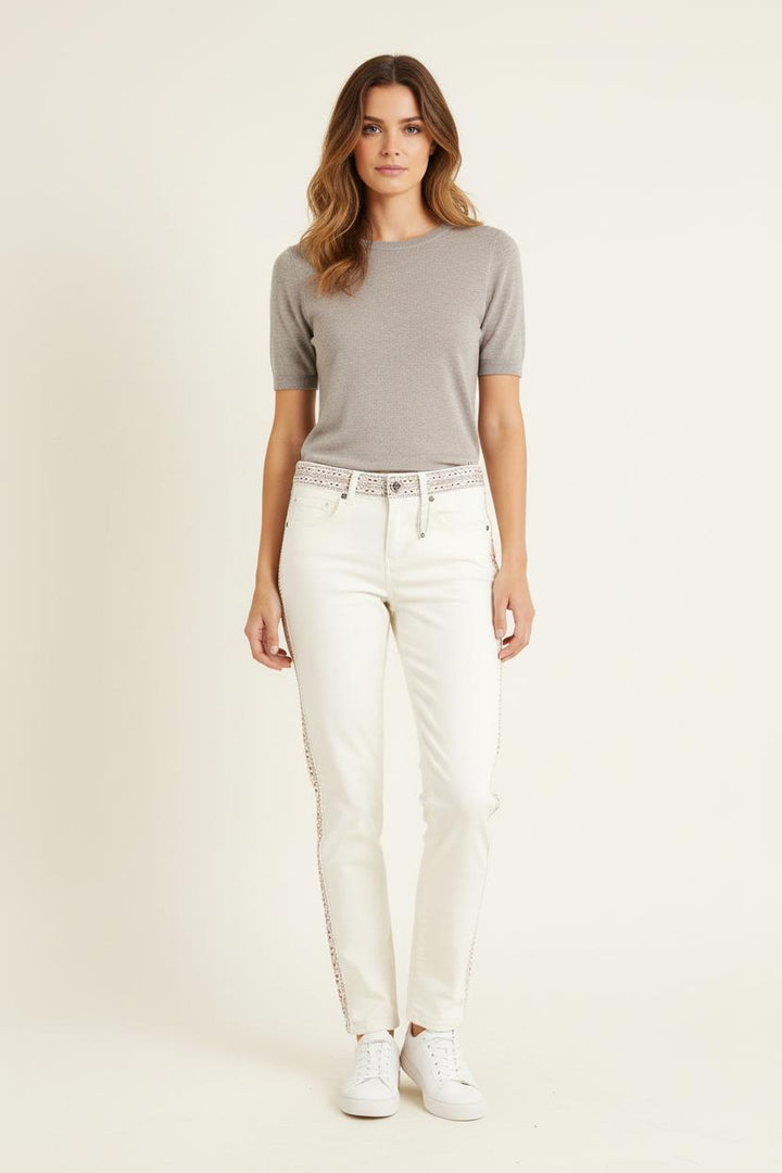 Jean Blanc - Taille S/36 de la marque Bérénice | PARAD72638 - Vendu par Paradigme - Image 1