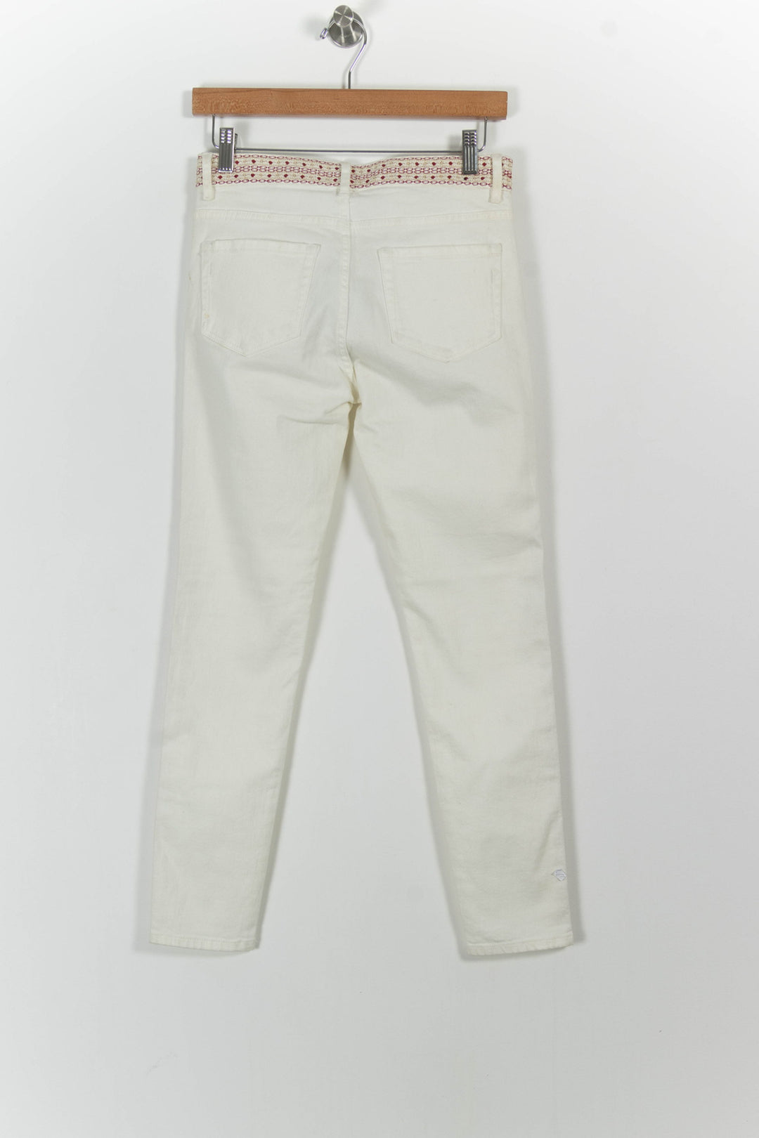 Jean Blanc et Rouge - Taille S/36 de la marque Bérénice | PARAD72639 - Vendu par Paradigme - Image 4