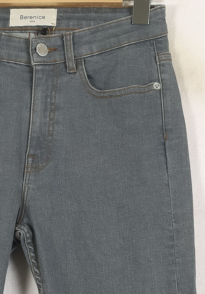 Jean Gris - Taille S/36 de la marque Bérénice | PARAD72641 - Vendu par Paradigme - Image 3