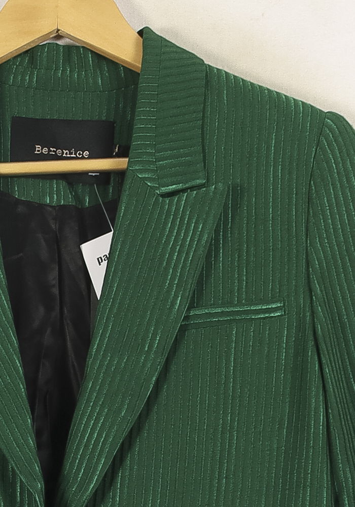 Blazer Vert - Taille S/36 de la marque Bérénice | PARAD72643 - Vendu par Paradigme - Image 3
