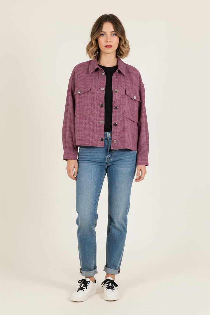 Surchemise Violette - Taille S/36 de la marque Bérénice | PARAD72646 - Vendu par Paradigme - Image 1