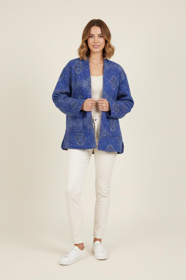 Kimono Violet - Taille S/36 de la marque Bérénice | PARAD72650 - Vendu par Paradigme - Image 1