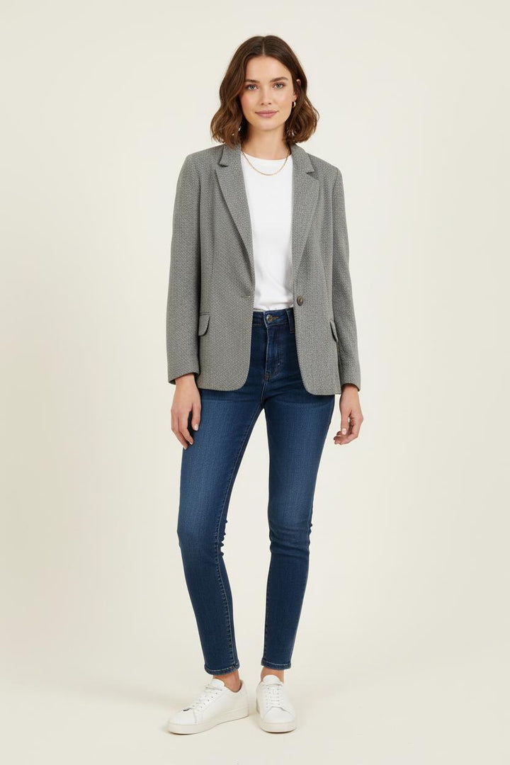 Blazer Gris - Taille S/36 de la marque Bérénice | PARAD72656 - Vendu par Paradigme - Image 1