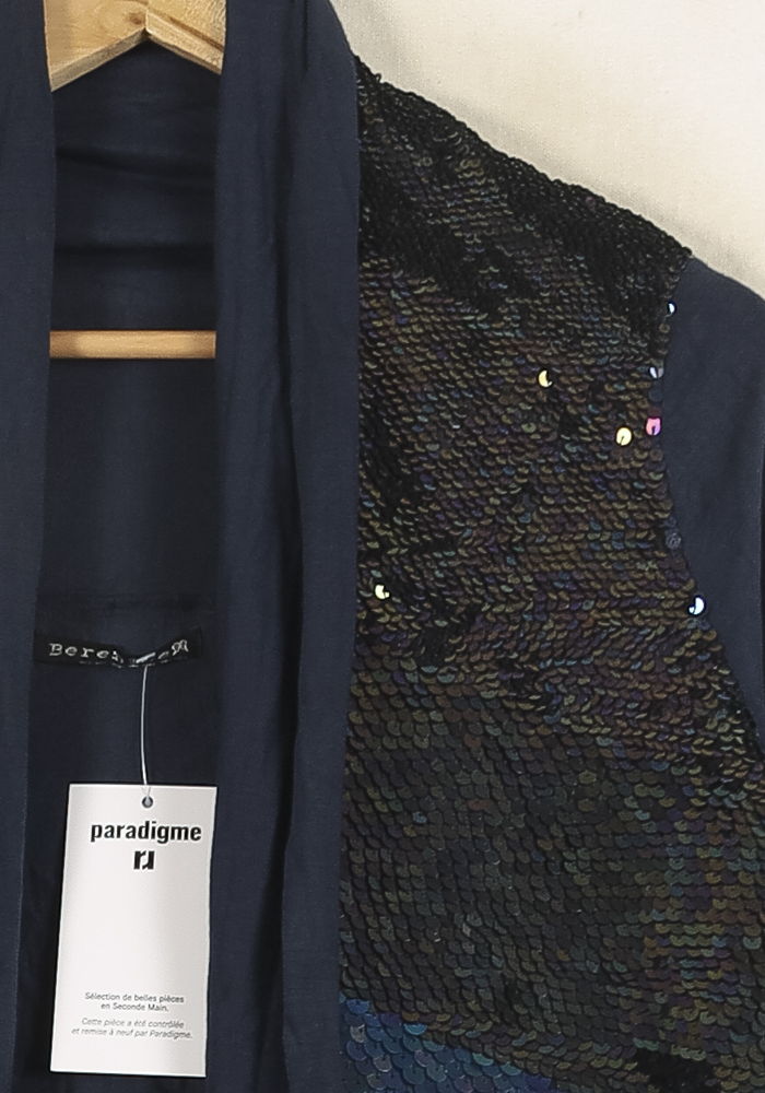 Cardigan Bleu - Taille S/36 de la marque Bérénice | PARAD72661 - Vendu par Paradigme - Image 3