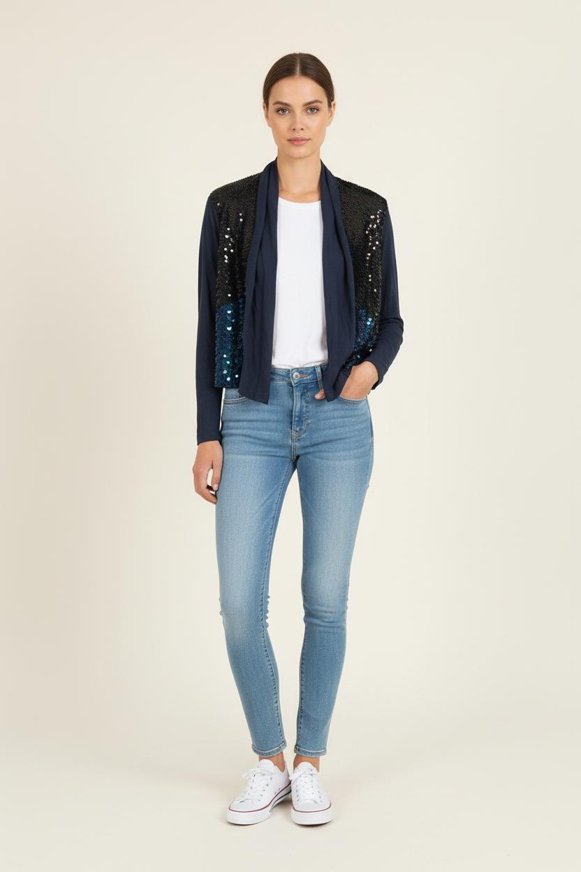 Cardigan Bleu - Taille S/36 de la marque Bérénice | PARAD72661 - Vendu par Paradigme - Image 1