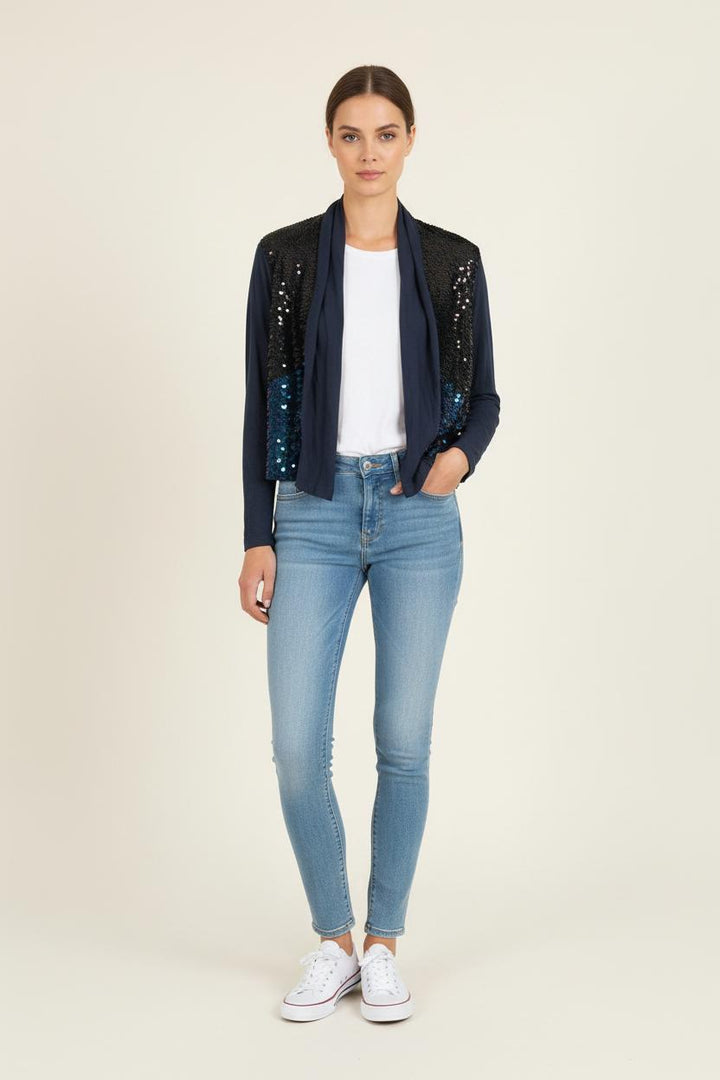 Cardigan Bleu - Taille S/36 de la marque Bérénice | PARAD72661 - Vendu par Paradigme - Image 1