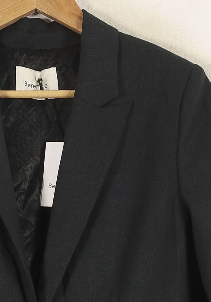 Blazer Noir - Taille S/36 de la marque Bérénice | PARAD72663 - Vendu par Paradigme - Image 3