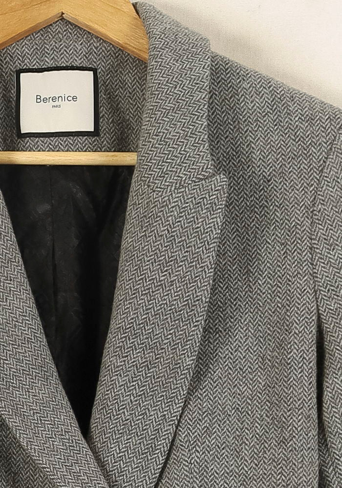 Blazer Gris - Taille S/36 de la marque Bérénice | PARAD72665 - Vendu par Paradigme - Image 3