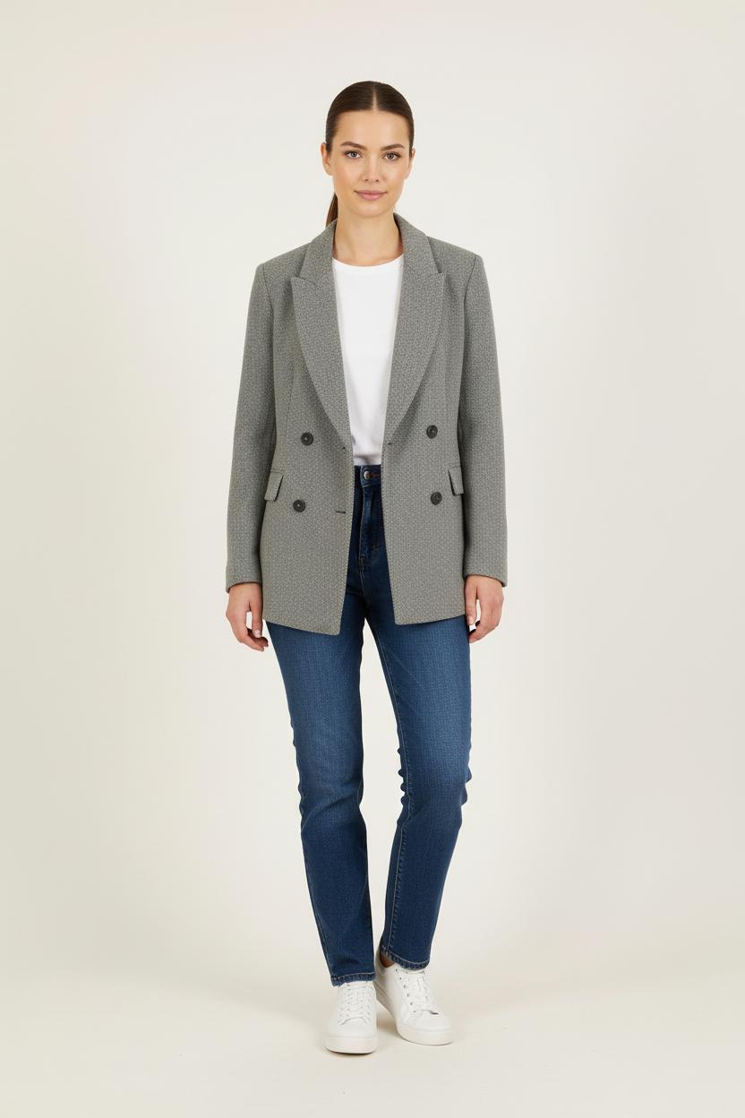Blazer Gris - Taille S/36 de la marque Bérénice | PARAD72665 - Vendu par Paradigme - Image 1