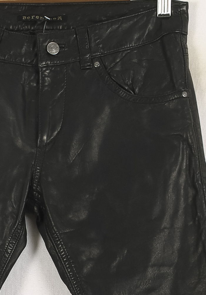 Pantalon Cuir Noir - Taille S/36 de la marque Bérénice | PARAD72674 - Vendu par Paradigme - Image 3