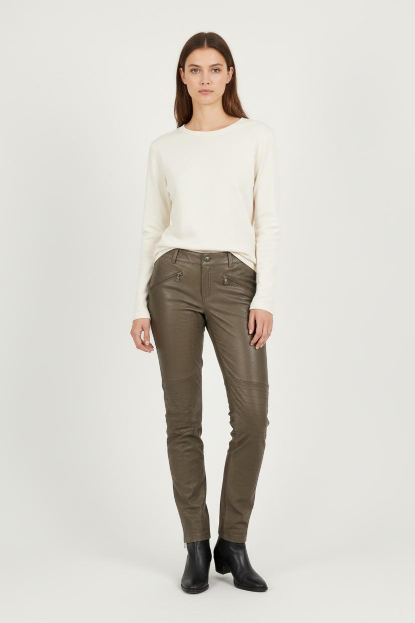 Pantalon Skinny Beige - Taille S/36 de la marque Bérénice | PARAD72679 - Vendu par Paradigme - Image 1
