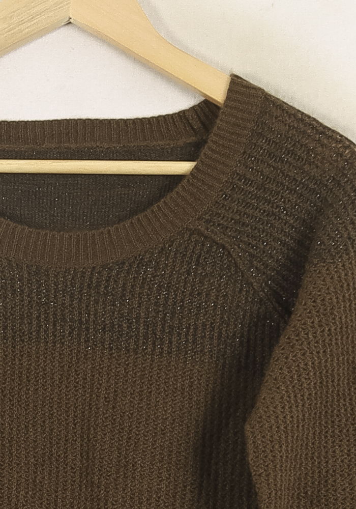 Pull Marron - Taille S/36 de la marque Bérénice | PARAD72689 - Vendu par Paradigme - Image 3