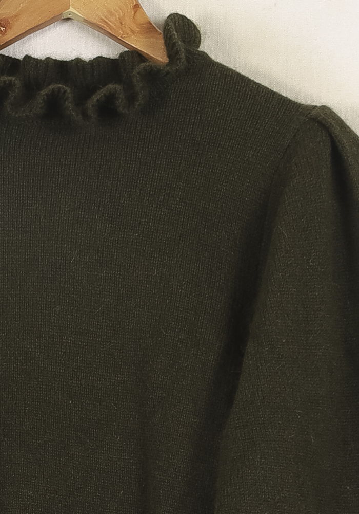 Pull Vert - Taille S/36 de la marque Bérénice | PARAD72692 - Vendu par Paradigme - Image 3