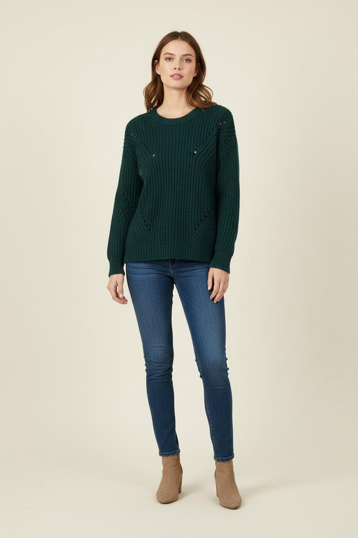 Pull Vert - Taille S/36 de la marque Bérénice | PARAD72693 - Vendu par Paradigme - Image 1