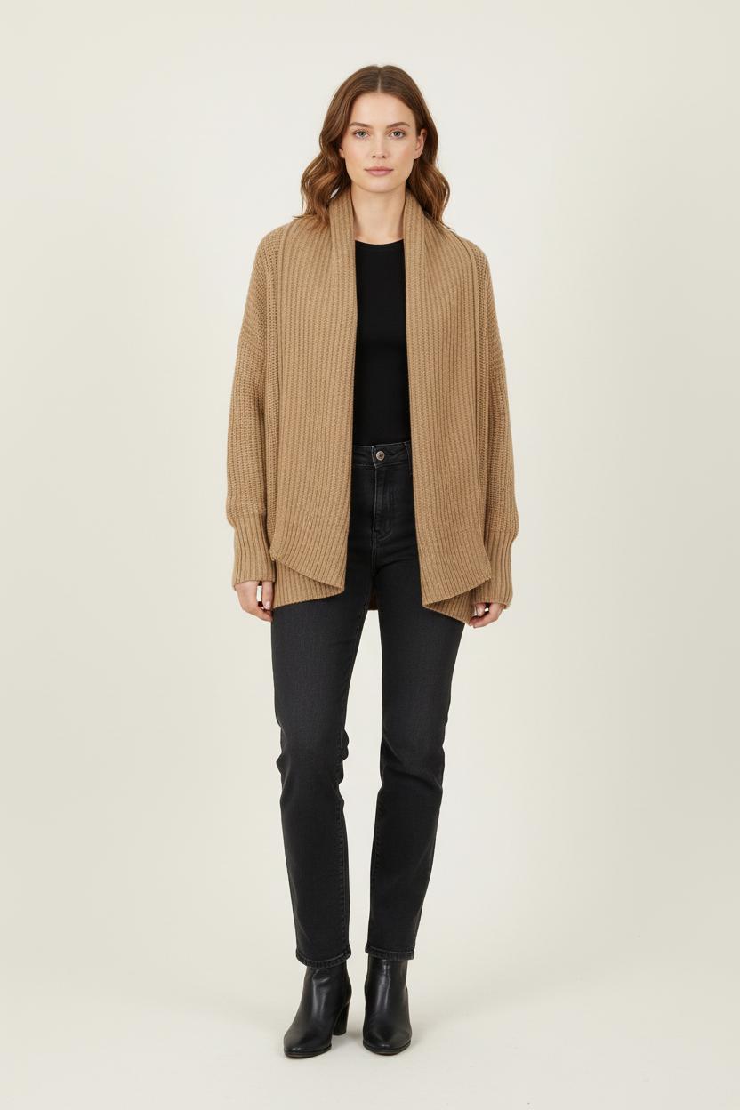Cardigan Beige - Taille S/36 de la marque Bérénice | PARAD72694 - Vendu par Paradigme - Image 1