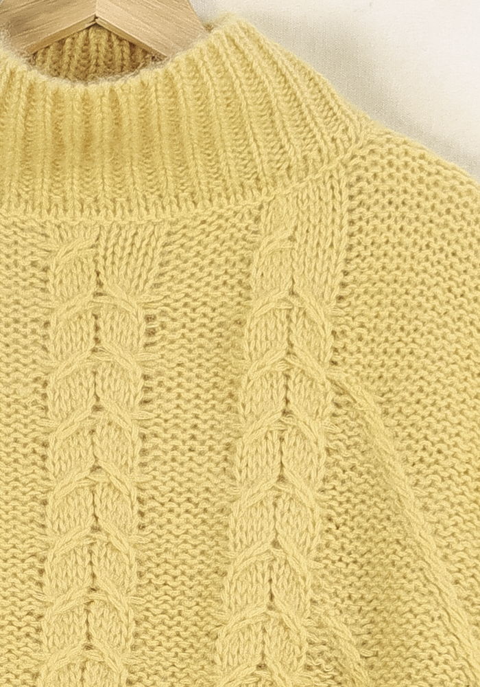 Pull Jaune - Taille S/36 de la marque Bérénice | PARAD72698 - Vendu par Paradigme - Image 3