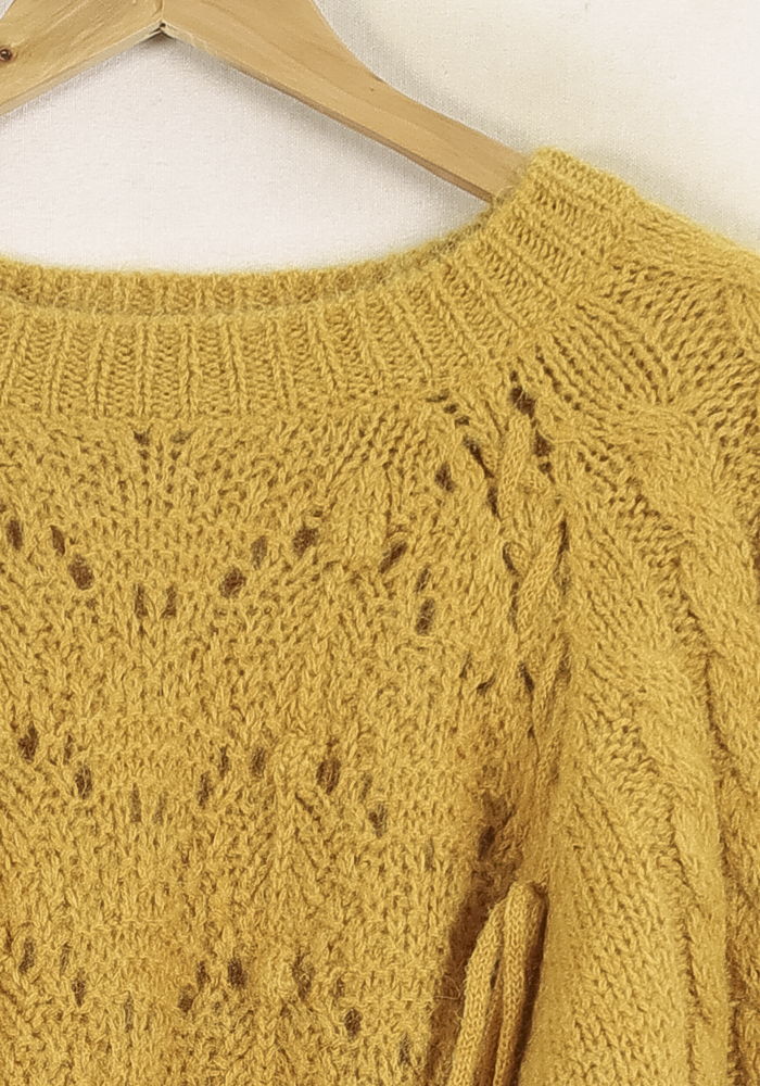 Pull Jaune - Taille S/36 de la marque Bérénice | PARAD72699 - Vendu par Paradigme - Image 3