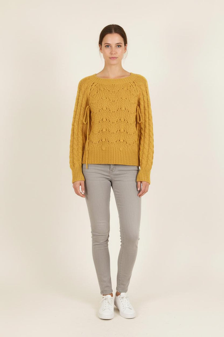 Pull Jaune - Taille S/36 de la marque Bérénice | PARAD72699 - Vendu par Paradigme - Image 1