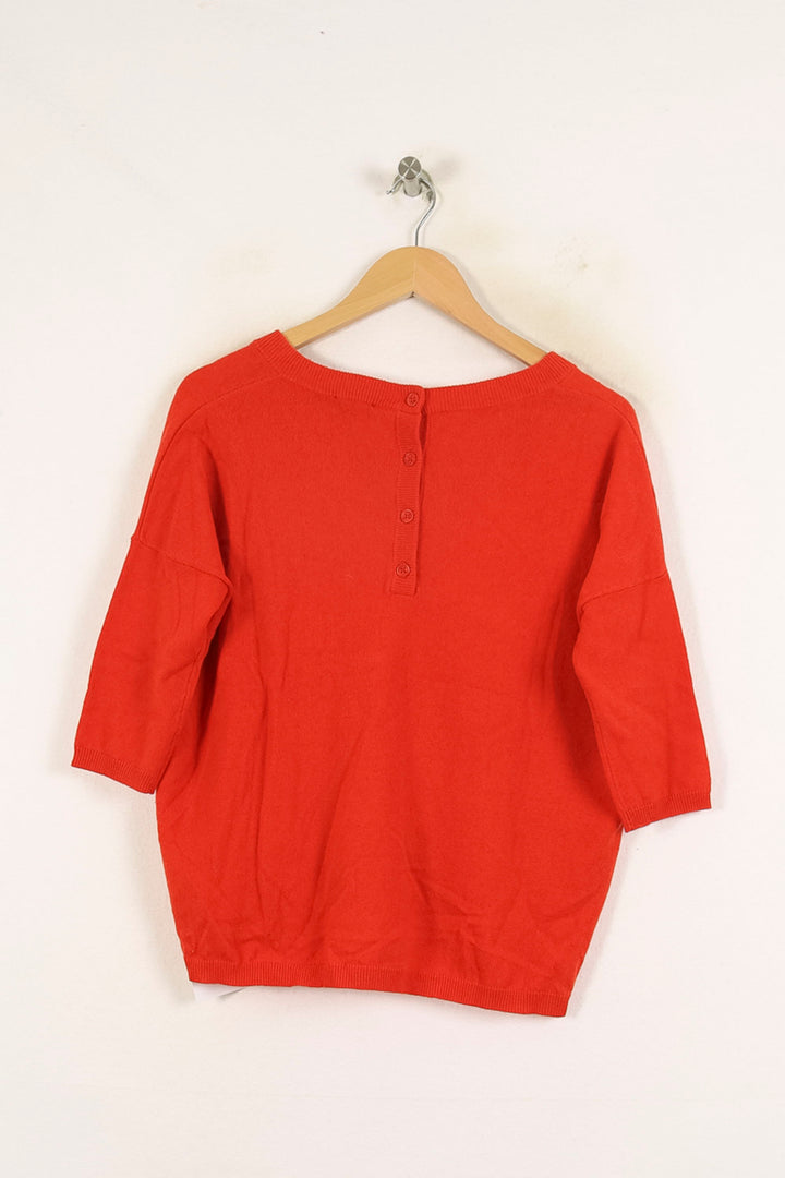 Pull Rouge - Taille S/36 de la marque Bérénice | PARAD72708 - Vendu par Paradigme - Image 4